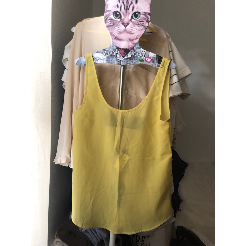 PJK Temple Leather-back Tank NWT xs